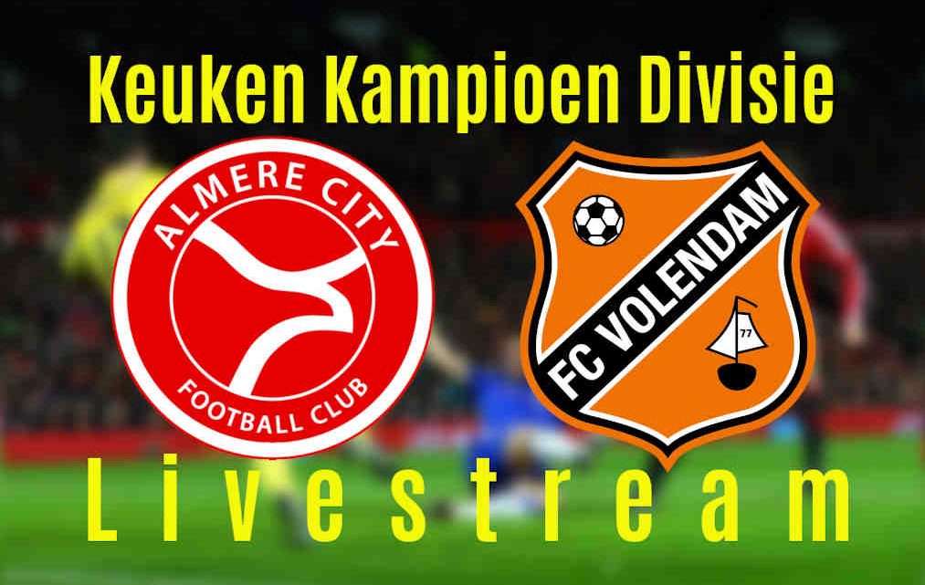 Livestream Almere City - FC Volendam