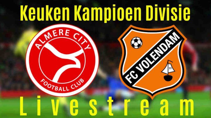 Livestream Almere City - FC Volendam