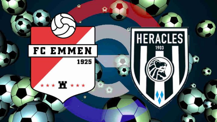 Kijk gratis FC Emmen - Heracles Almelo