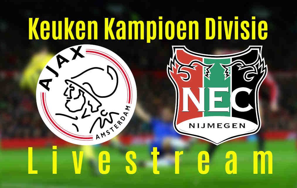 Livestream Jong Ajax - NEC