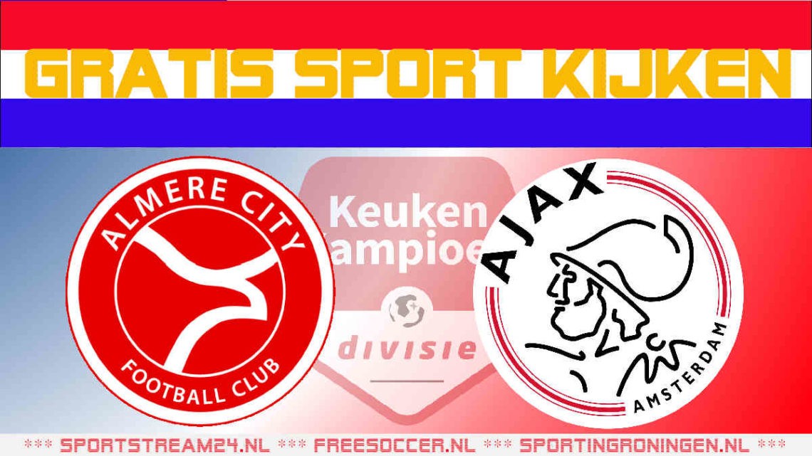 Livestream Almere City FC vs Jong Ajax