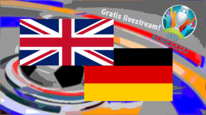 Livestream Engeland - Duitsland