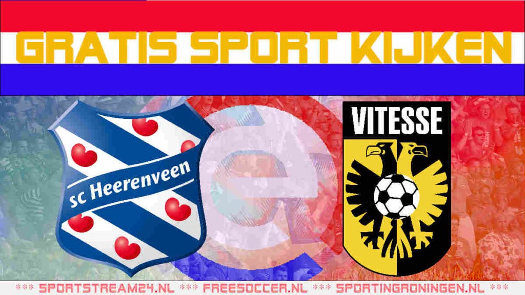 Livestream SC Heerenveen vs Vitesse