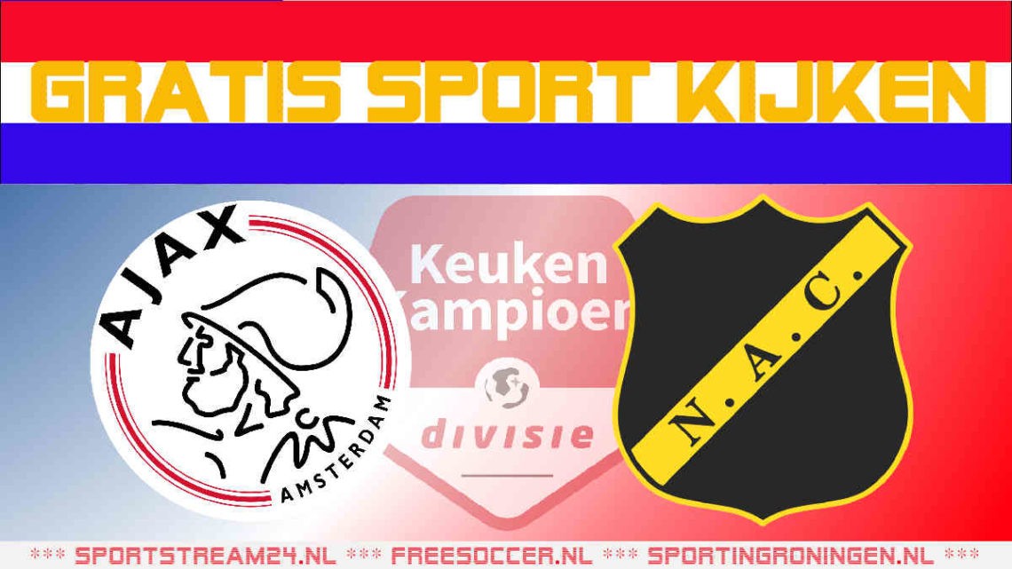 Livestream Jong Ajax vs NAC Breda