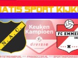 Livestream NAC Breda vs FC Emmen