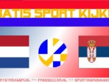 Livestream EK Volleybal Nederland - Servië