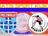 Livestream PEC Zwolle - Sparta