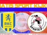 Livestream RKC Waalwijk vs Sparta