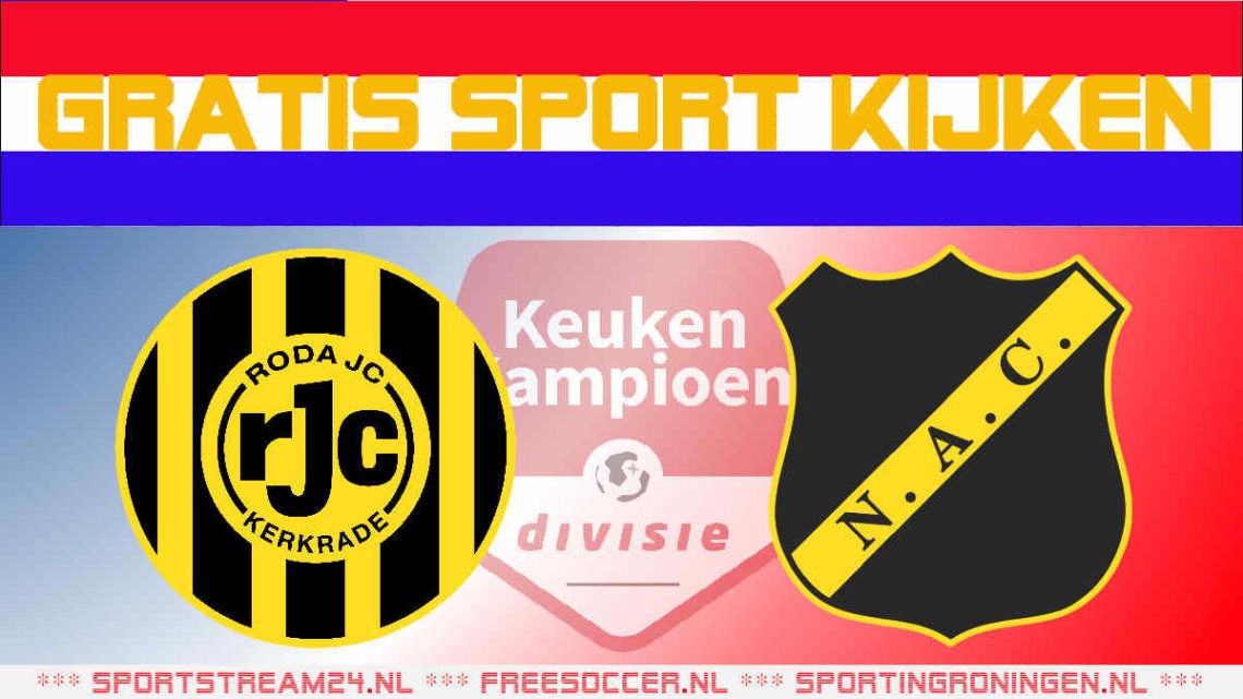 Livestream Roda JC - NAC Breda