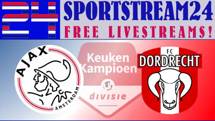 Livestream Jong Ajax - FC Dordrecht