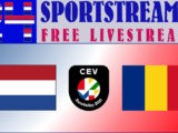 EK Volleybal Nederland - Roemenië