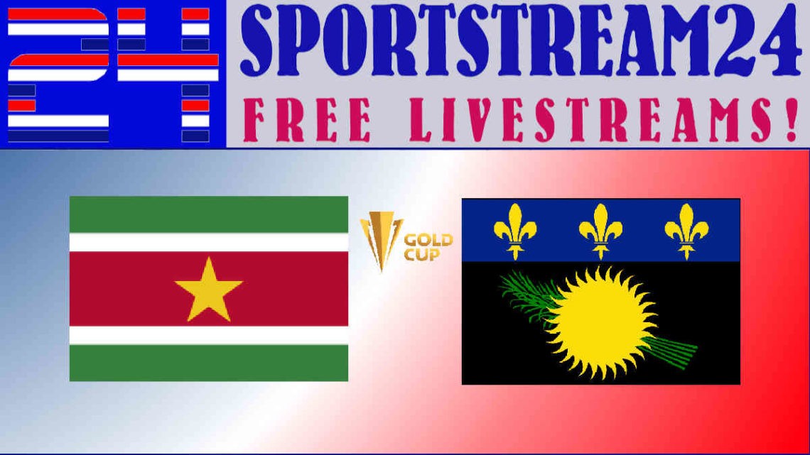 CONCACAF Gold Cup Suriname - Guadeloupe