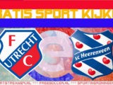 Livestream FC Utrecht vs SC Heerenveen