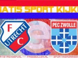 Livestream FC Utrecht vs PEC Zwolle