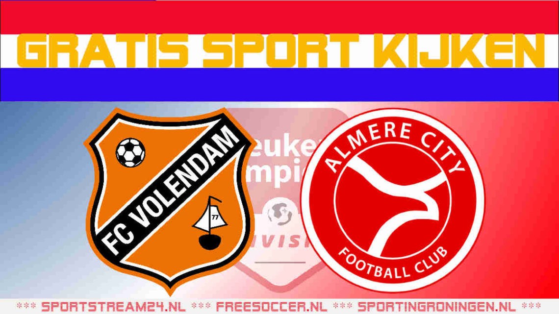 Livestream FC Volendam vs Almere City FC