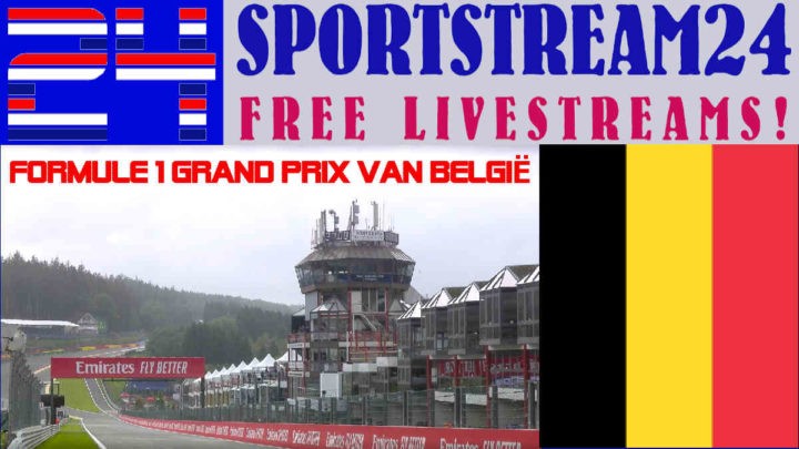 Formule 1 GP van België Free livestream