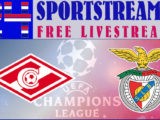 Livestream Spartak Moskou - SL Benfica