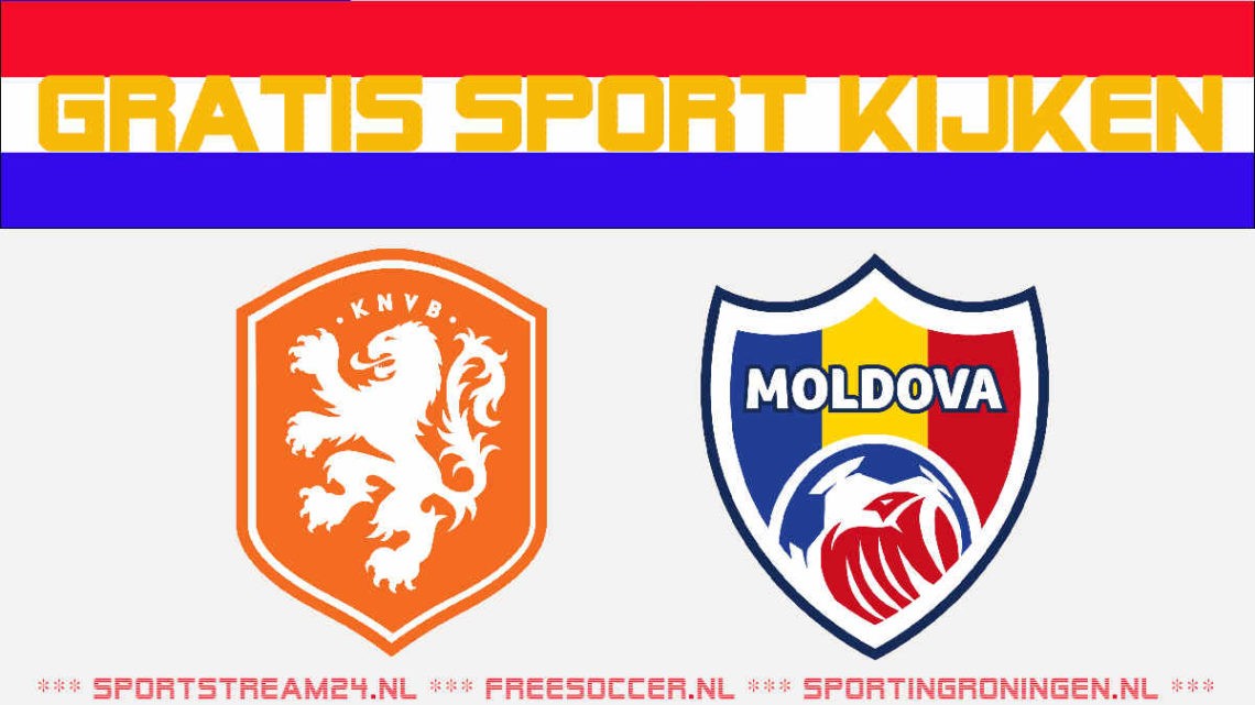Livestream Jong Oranje - Jong Moldavië
