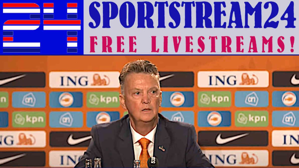Livestream persconferentie bondscoach Louis van Gaal