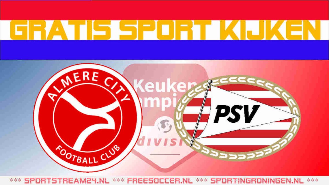 Livestream Almere City FC vs Jong PSV