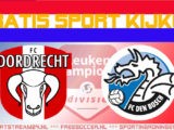 Livestream FC Dordrecht vs FC Den Bosch