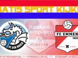 Livestream FC Den Bosch vs FC Emmen