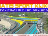 Formule 1 GP Abu Dhabi livestream kwalificatie