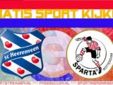 Livestream SC Heerenveen vs Sparta