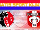 Livestream Helmond Sport vs FC Dordrecht
