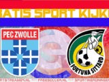 Livestream PEC Zwolle vs Fortuna Sittard