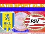 Livestream RKC Waalwijk vs PSV