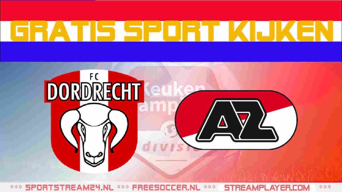 Livestream FC Dordrecht vs Jong AZ