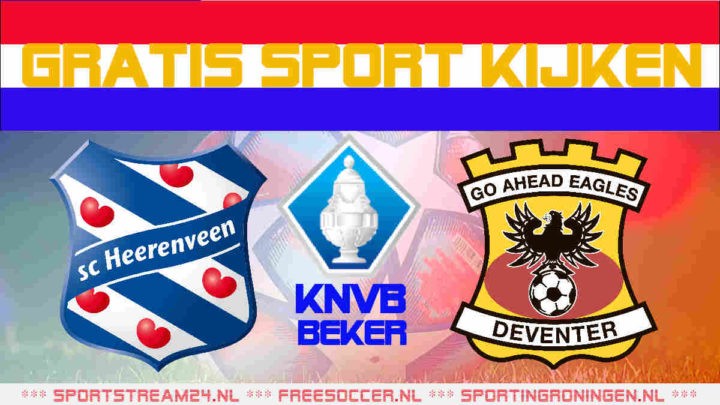 Livestream SC Heerenveen vs Go Ahead Eagles