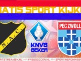 Livestream NAC Breda vs PEC Zwolle