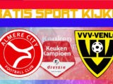 Livestream Almere City FC vs VVV Venlo