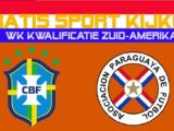 Livestream Brazilië vs Paraguay