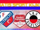 Livestream Jong FC Utrecht vs Excelsior