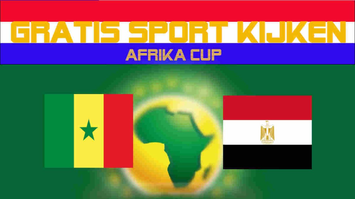 Livestream Finale Afrika Cup Senegal vs Egypte