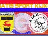 Livestream SC Cambuur vs Ajax