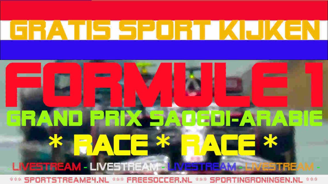 F1 GP Saoedi-Arabië livestream