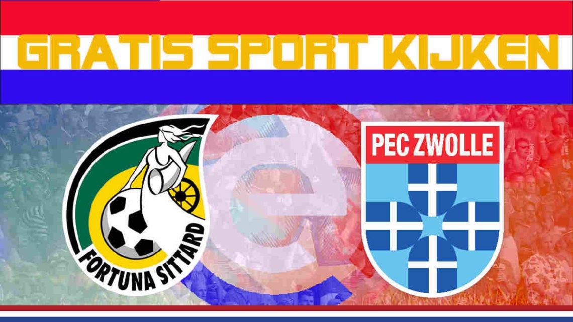 Livestream Fortuna Sittard vs PEC Zwolle
