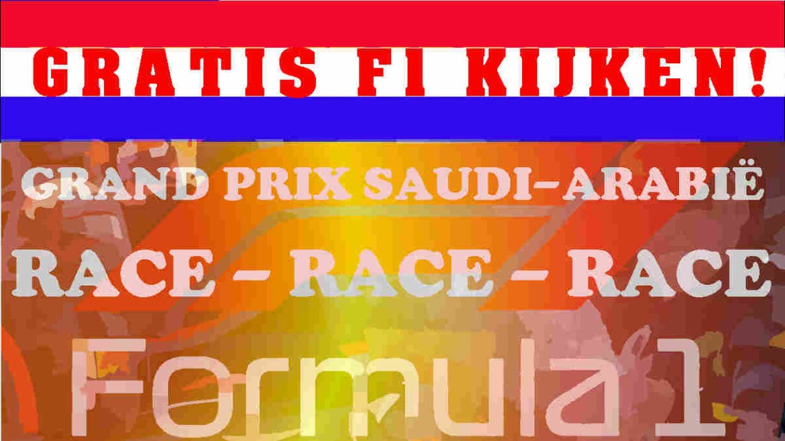 Livestream F1 GP Saudi-Arabië 2022