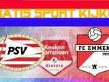 Livestream Jong PSV vs FC Emmen