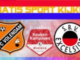 Livestream FC Volendam vs Excelsior