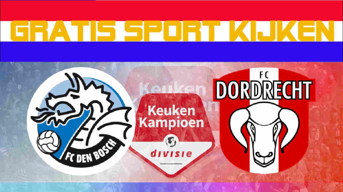 KKD Livestream FC Den Bosch vs FC Dordrecht