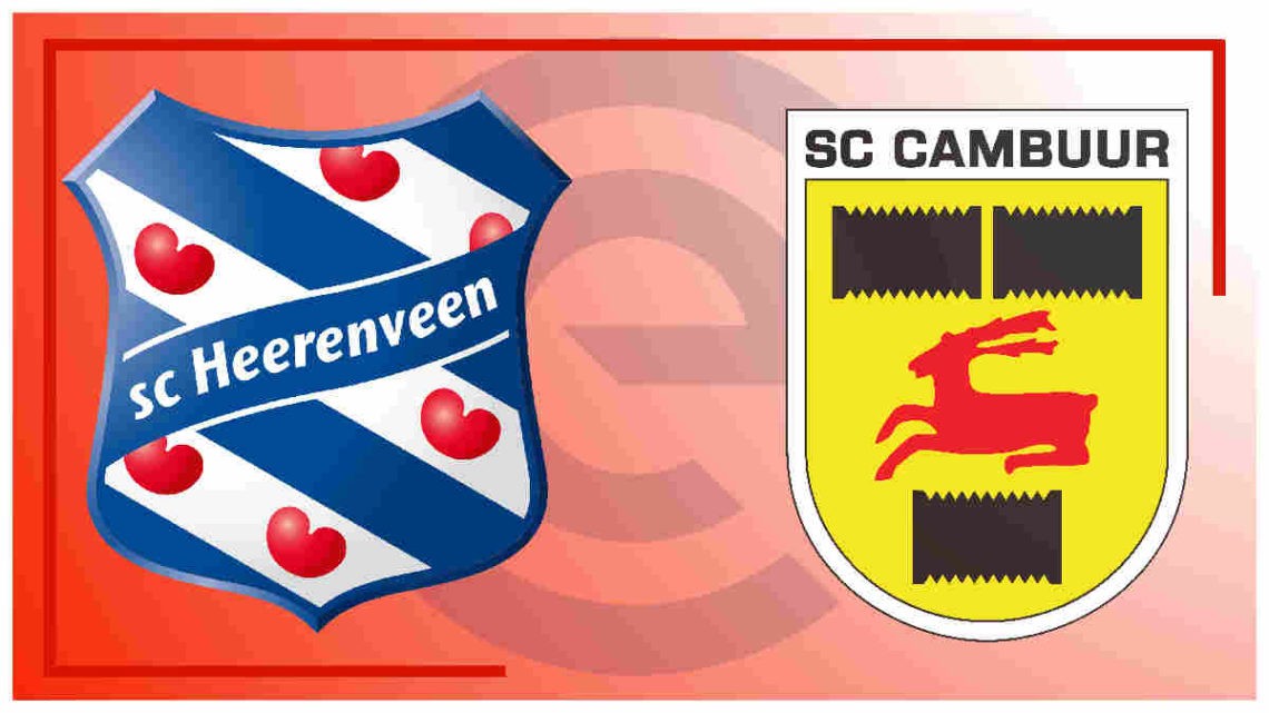 Eredivisie livestream SC Heerenveen vs SC Cambuur
