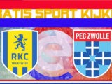 Livestream RKC Waalwijk vs PEC Zwolle