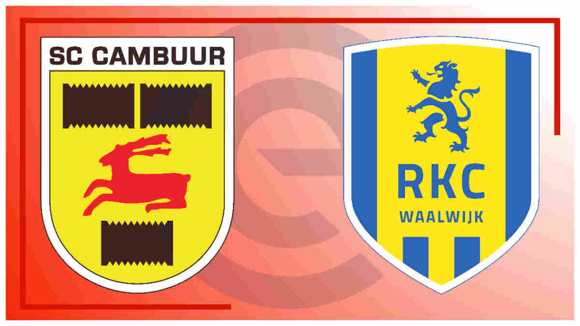 Eredivisie livestream SC Cambuur vs RKC Waalwijk