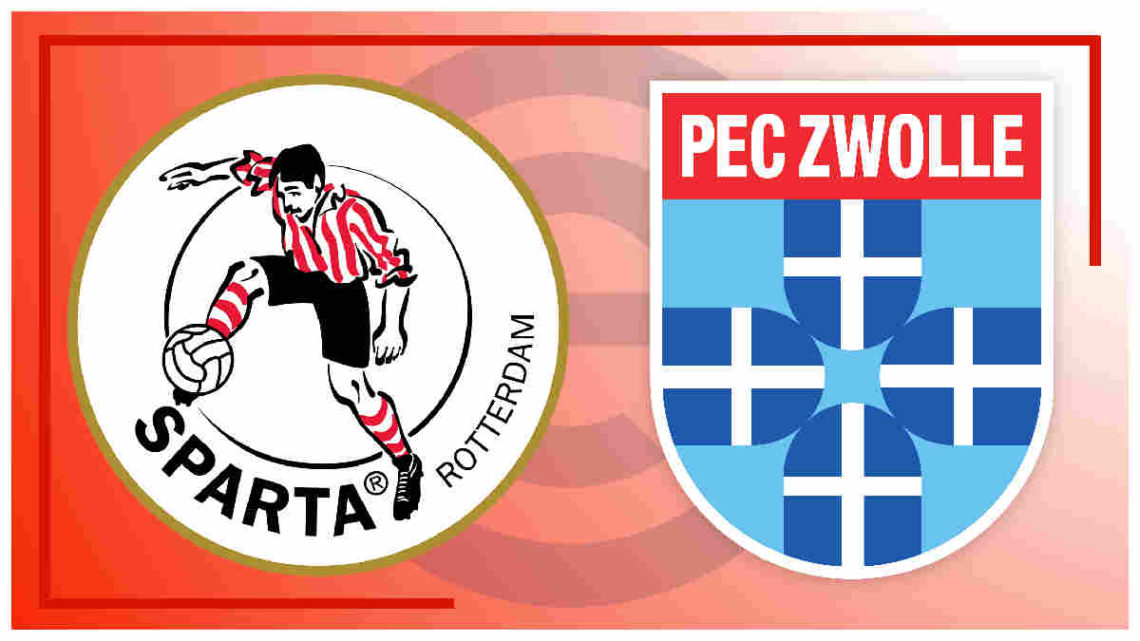 Eredivisie livestream Sparta vs PEC Zwolle