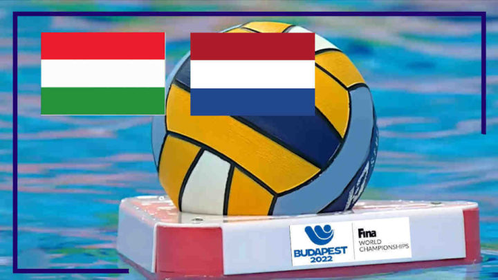 WK Waterpolo Live Hongarije vs Nederland
